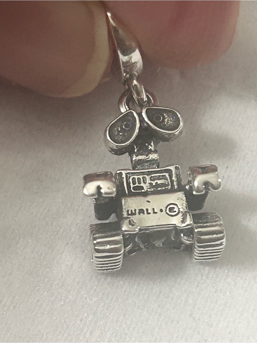 Pandora Silver Robot Dangle Charm